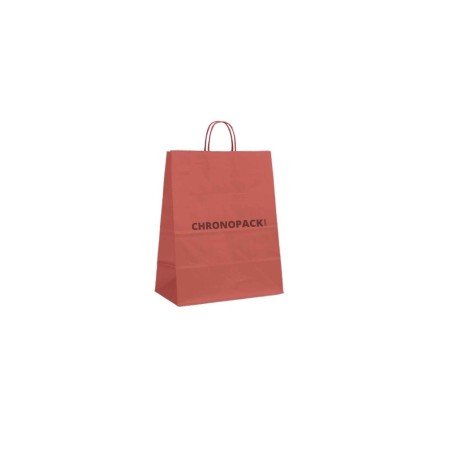 RED PAPER BAG M