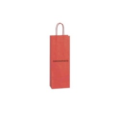 Customizable 1-bottle brown bag, express delivery & low price.