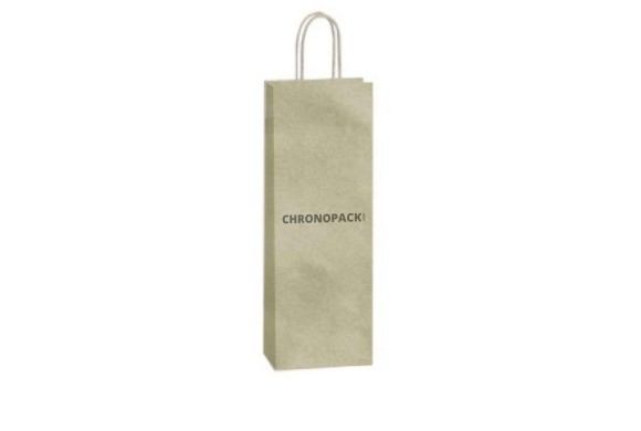 Customizable 1-bottle brown bag, express delivery & low price.