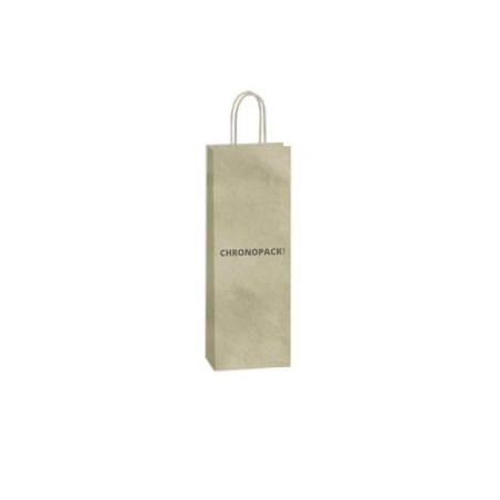 Customizable 1-bottle brown bag, express delivery & low price.