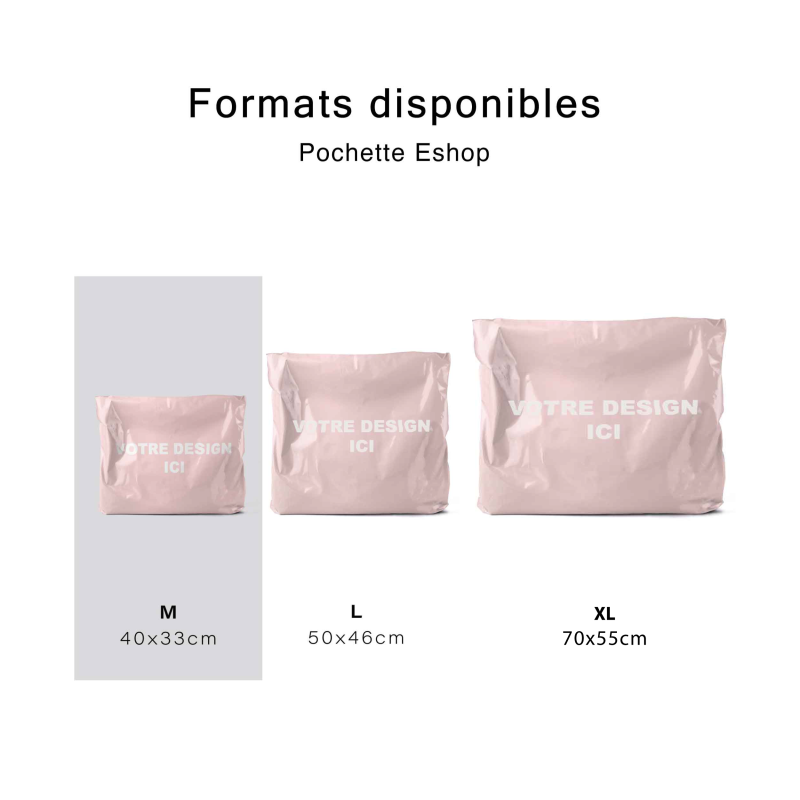 Pochette Eshop - Rose M