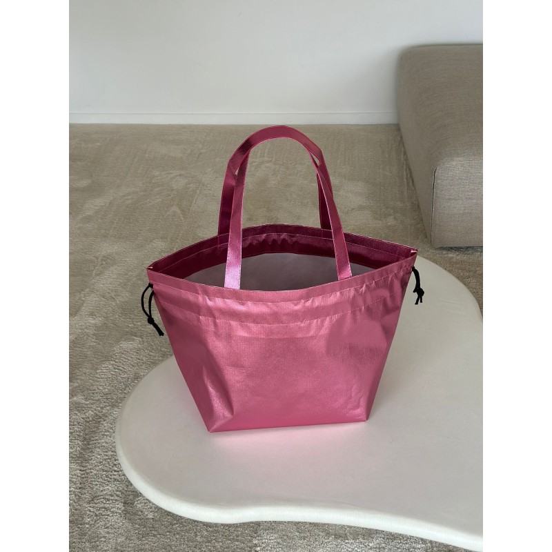 BONITO BOLSO DE ORO ROSA