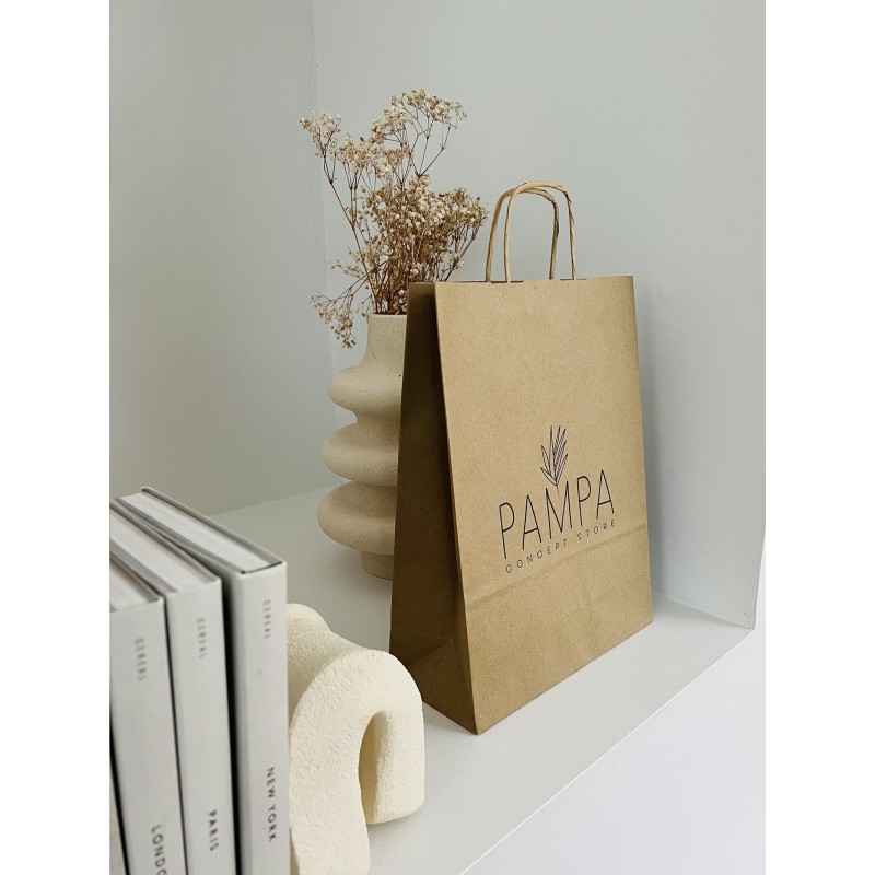 Buy your personalized kraft paper bags and get them delivered fast.