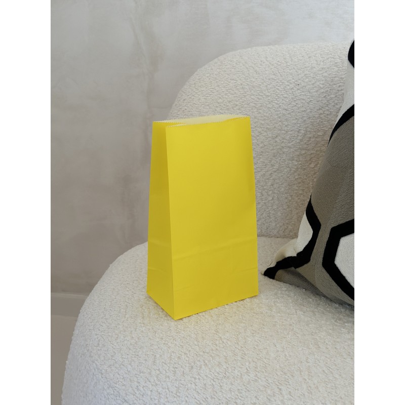 Paper Bag - Bright Yellow M