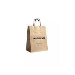 Compre sus bolsas de papel kraft personalizadas y recíbalas rápidamente.