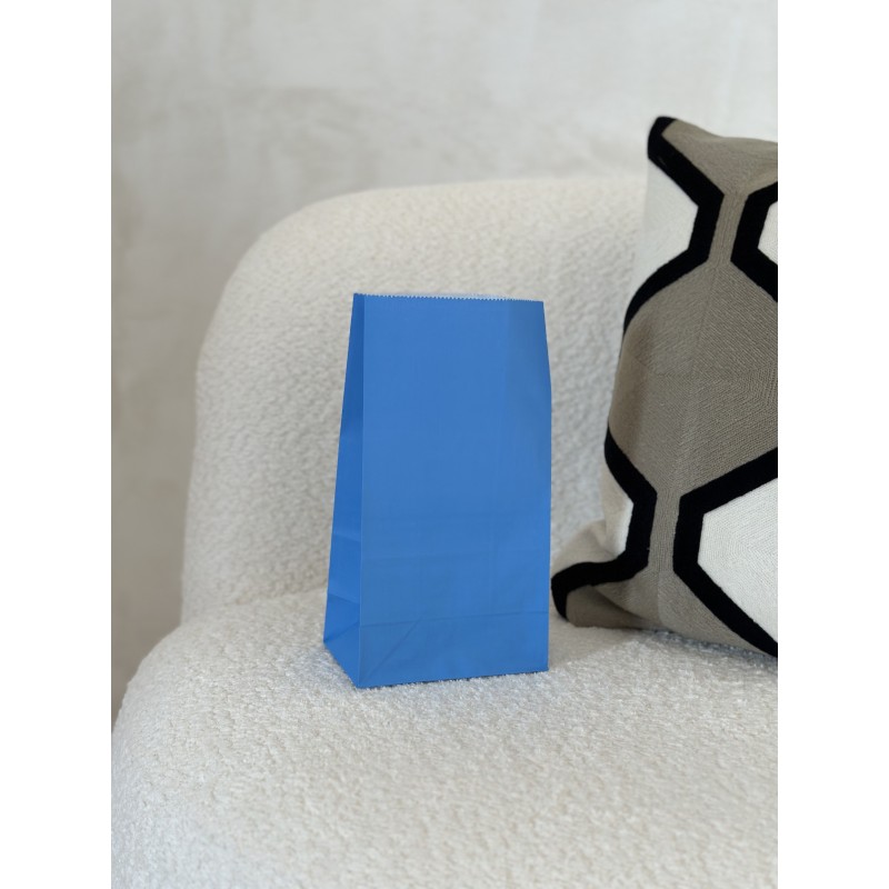 Paper Bag - Electric Blue M