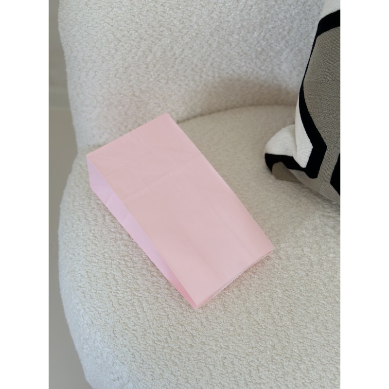 Paper Bag - Pale pink M