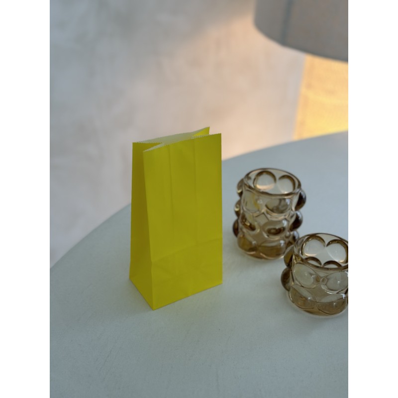 Chronopack paper bag - Jaune vif S