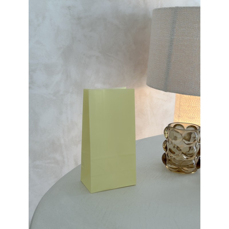 Paper Bag - Pastel Yellow S