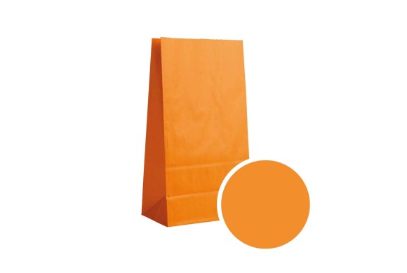 Bolsa de papel - Naranja S