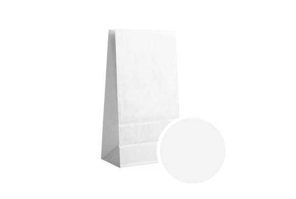 Bolsa de papel - Blanca S