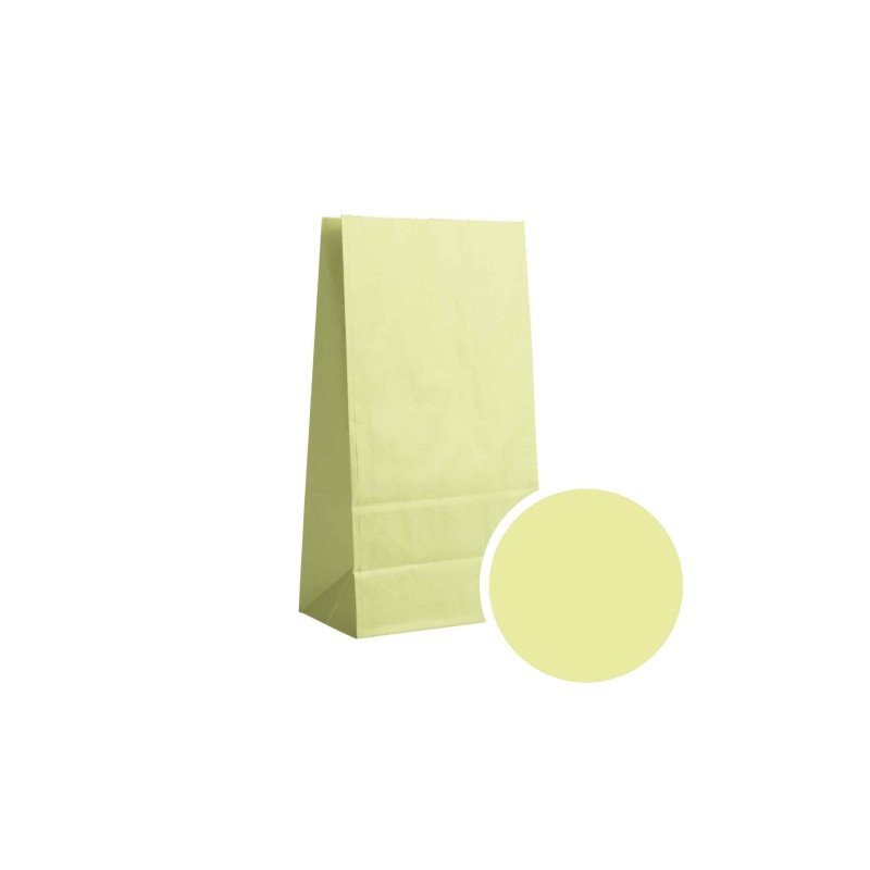 Paper Bag - Pastel Yellow S