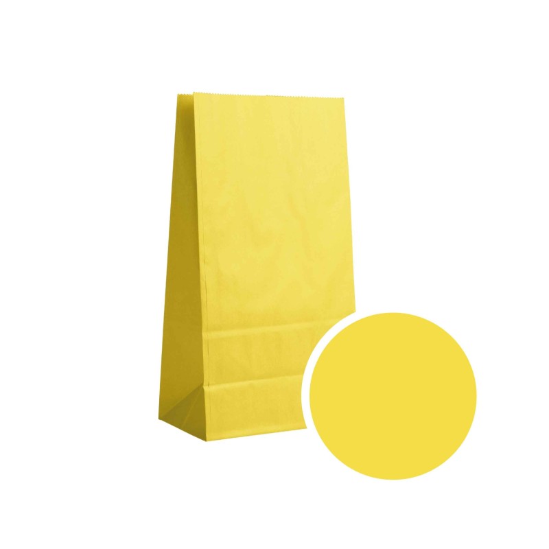 Paper Bag - Bright Yellow M