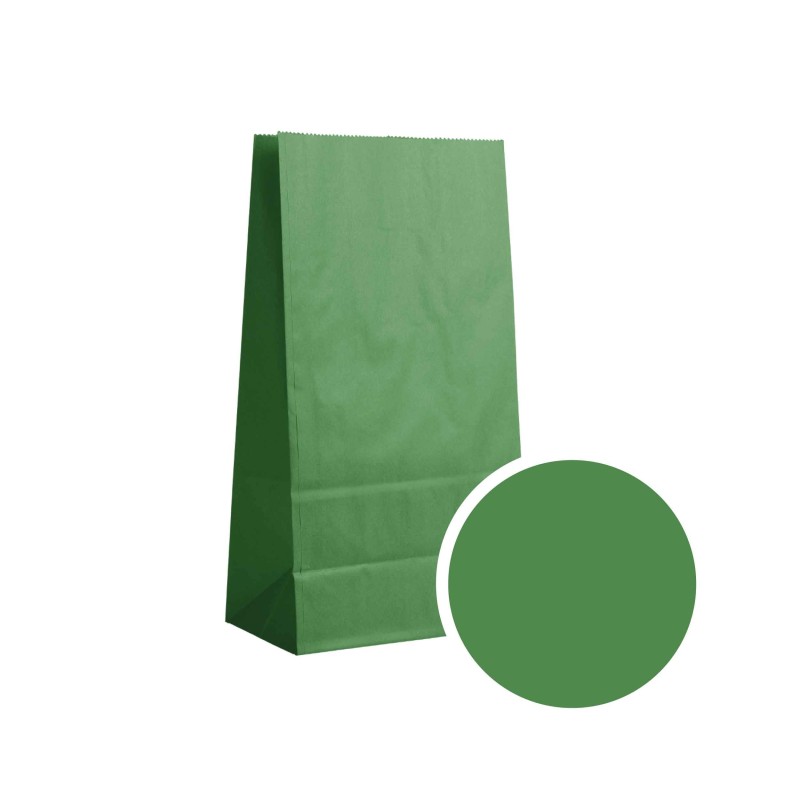 Bolsa de papel - Verde abeto M