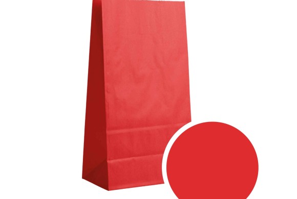 Bolsa de papel - Rojo M