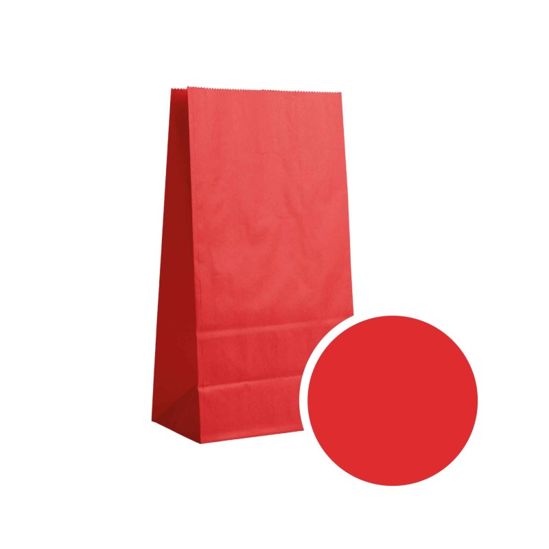 Bolsa de papel - Rojo M