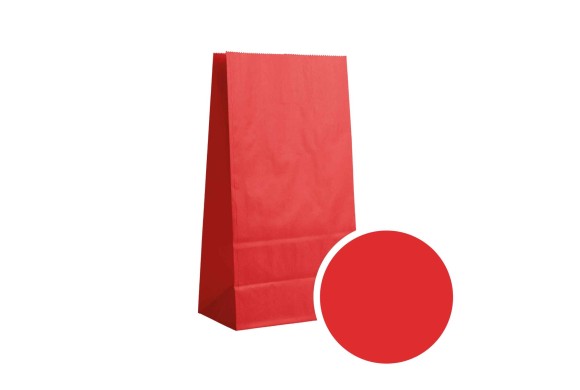 Bolsa de papel - Rojo S