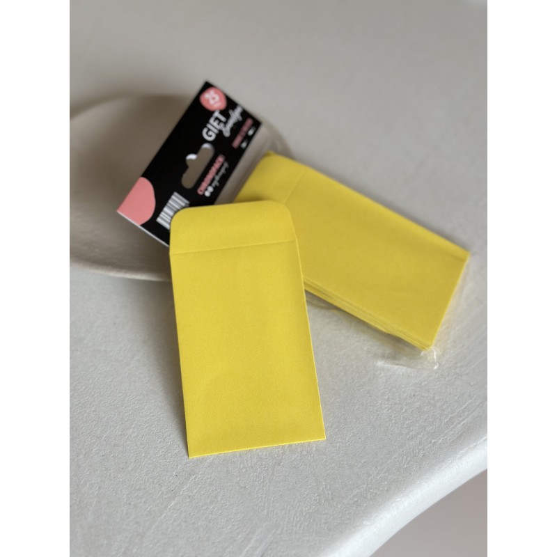 Gift Envelope - Bright yellow XS