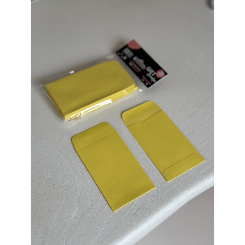 Gift Envelope - Bright yellow XS