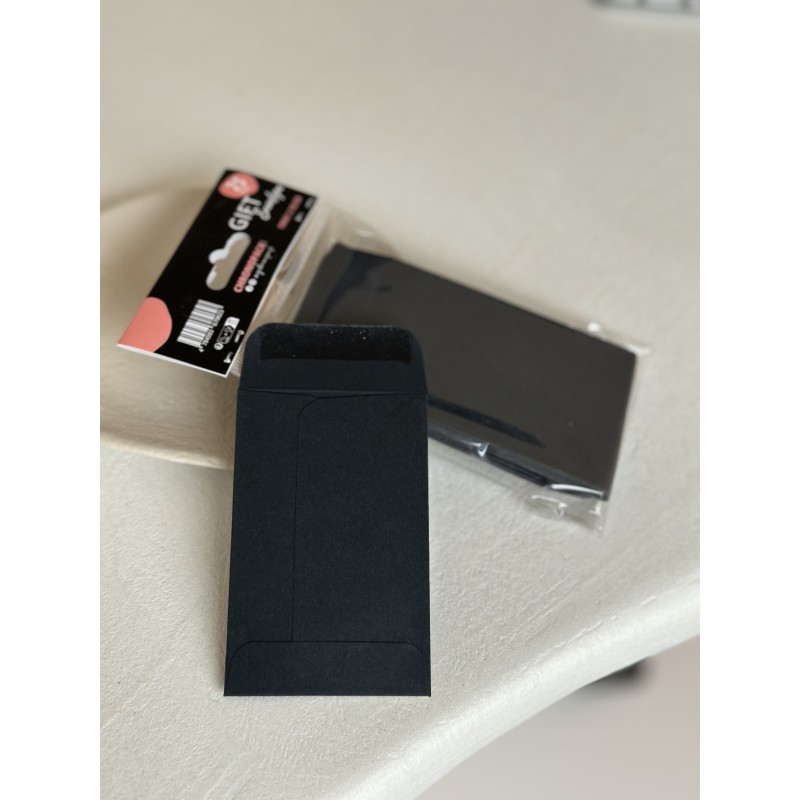 Gift Envelope - Black XS