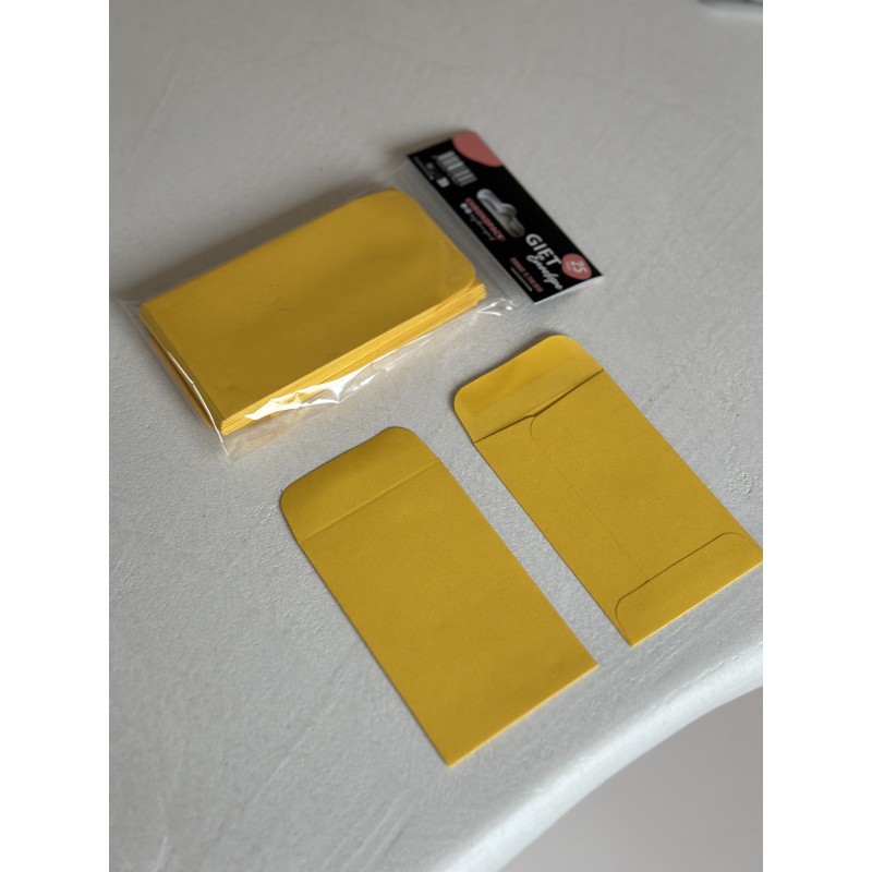 Gift Envelope - Dark yellow XS