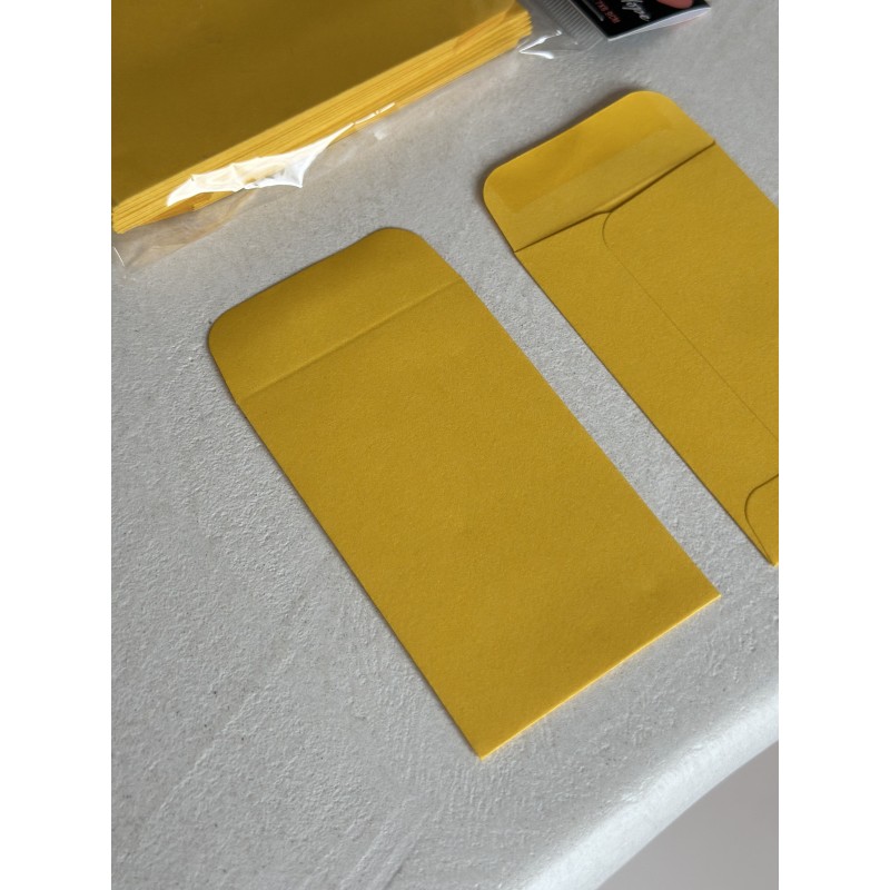 Gift Envelope - Dark yellow XS