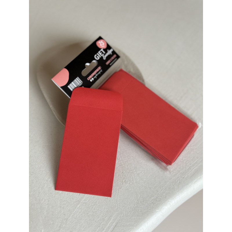 Gift Envelope - Red XS