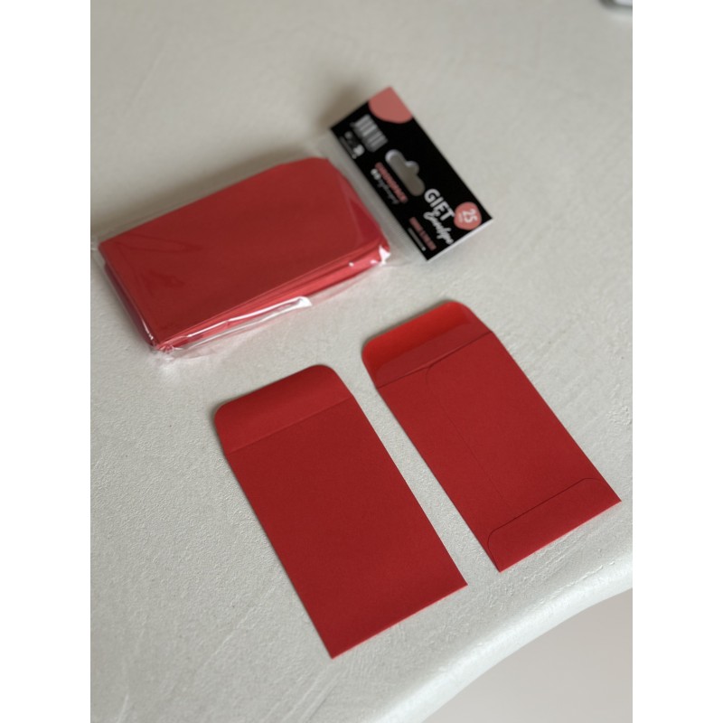 Gift Envelope - Red XS