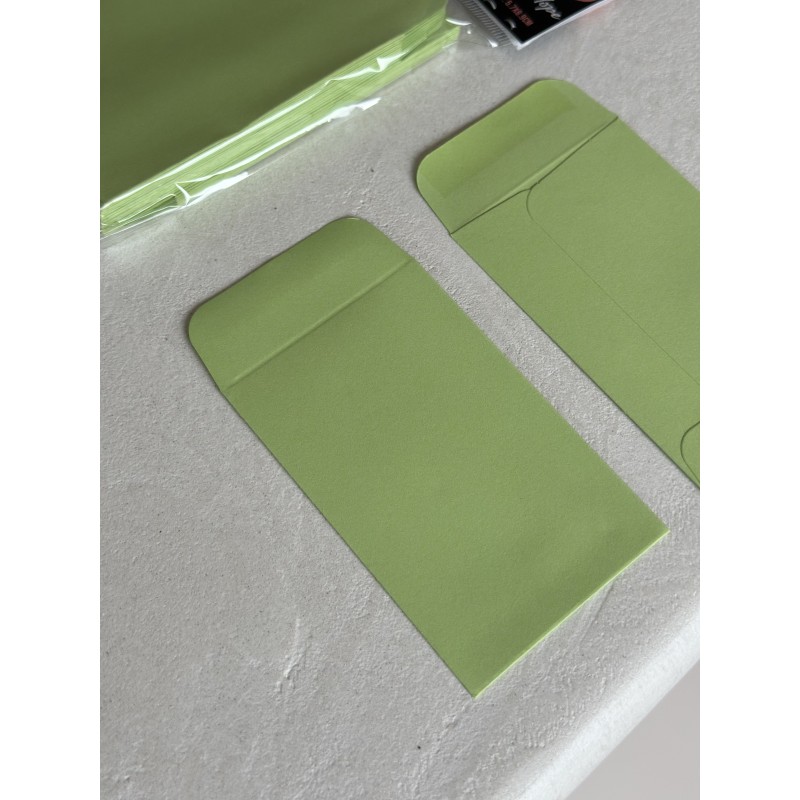 Gift Envelope - Vert Pastel XS