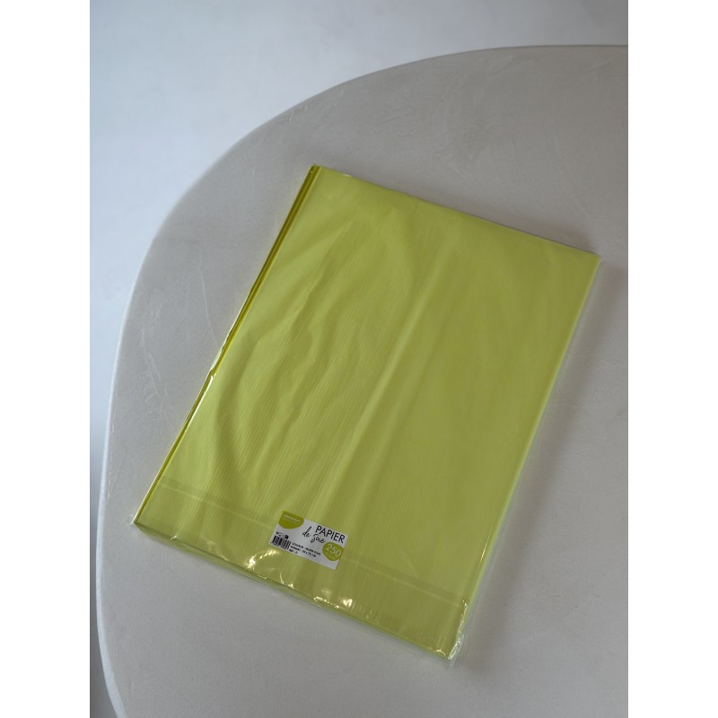 Tissue paper - Fluo Yellow l Best quality & price on the market