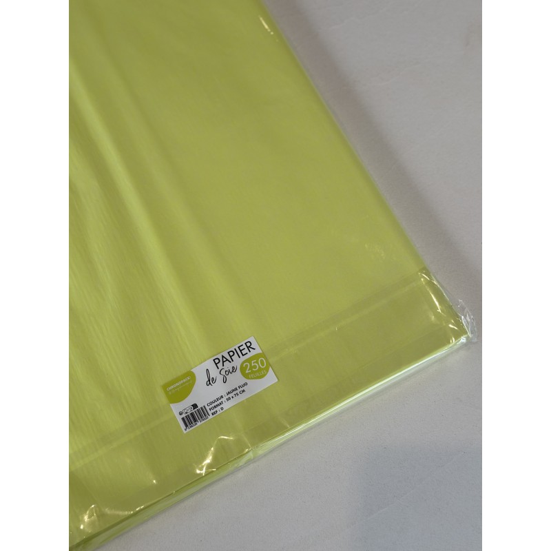 Papel tisú - Amarillo fluorescente l La mejor calidad y precio del mercado