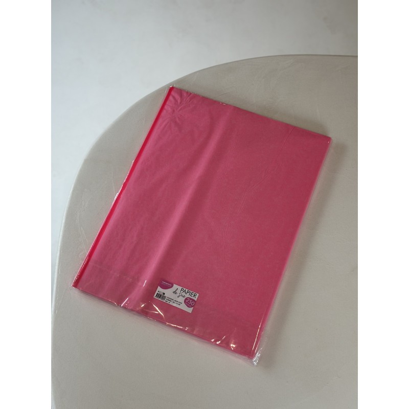 Seidenpapier - Fluo Pink l beste Qualität & Marktpreis