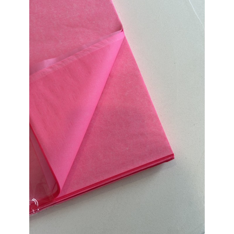 Papel tisú - Rosa fluorescente mejor calidad y precio del mercado