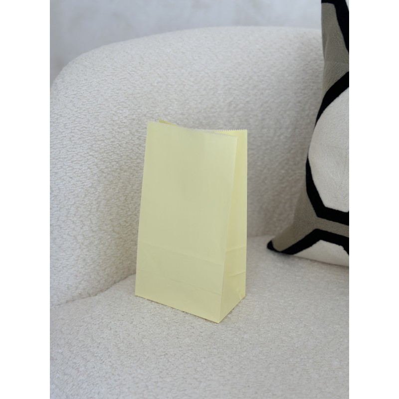 Paper Bag - Pastel yellow M