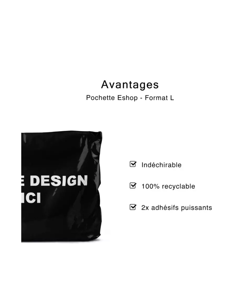 Eshop Pouch - Negro L